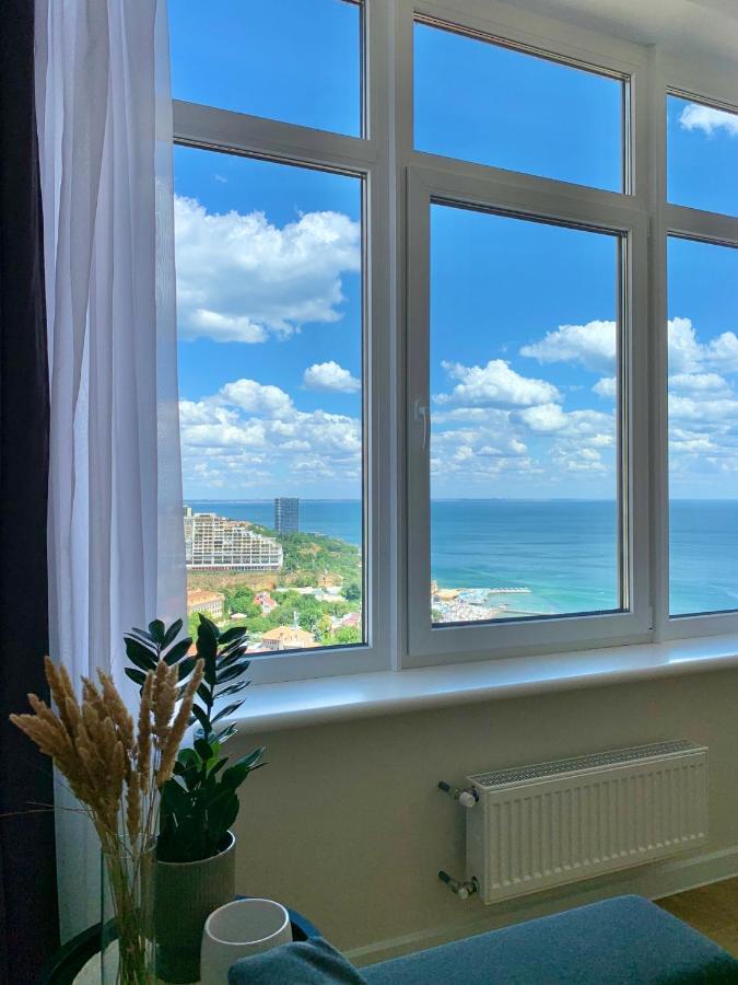 Arcadia Sunrise Sea View Apartment أوديسا المظهر الخارجي الصورة