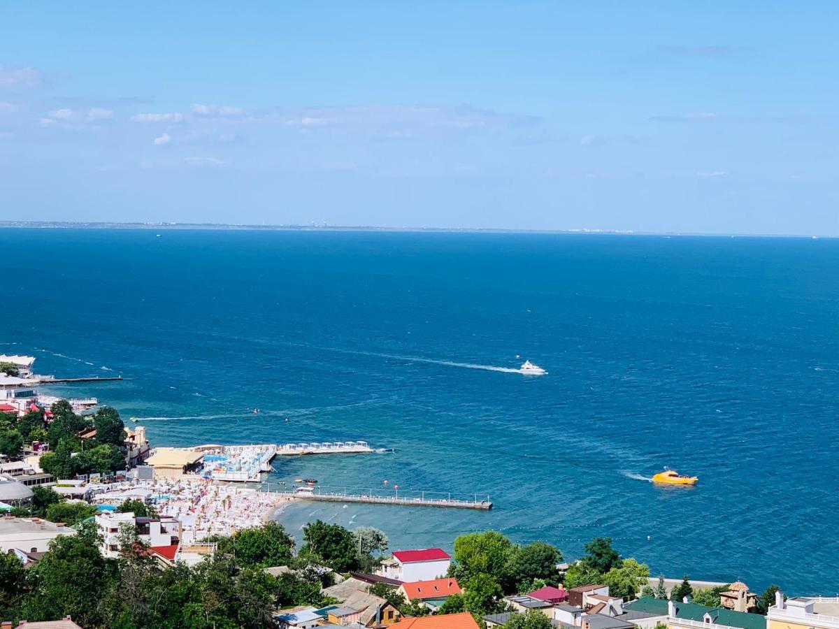 Arcadia Sunrise Sea View Apartment أوديسا المظهر الخارجي الصورة
