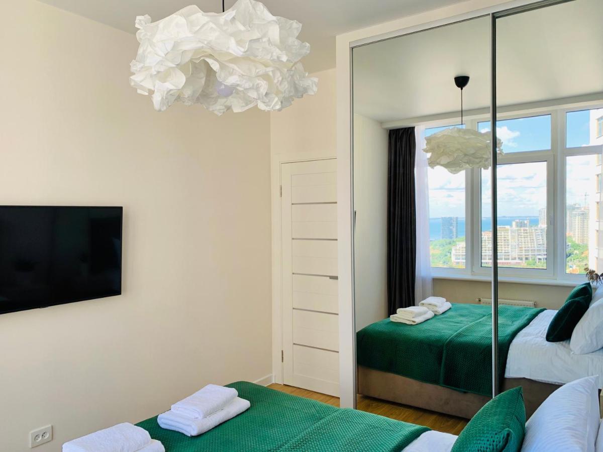 Arcadia Sunrise Sea View Apartment أوديسا المظهر الخارجي الصورة