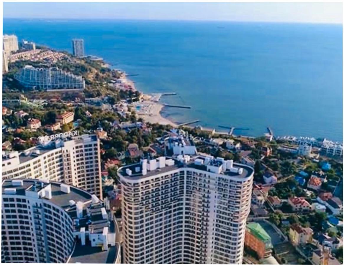 Arcadia Sunrise Sea View Apartment أوديسا المظهر الخارجي الصورة